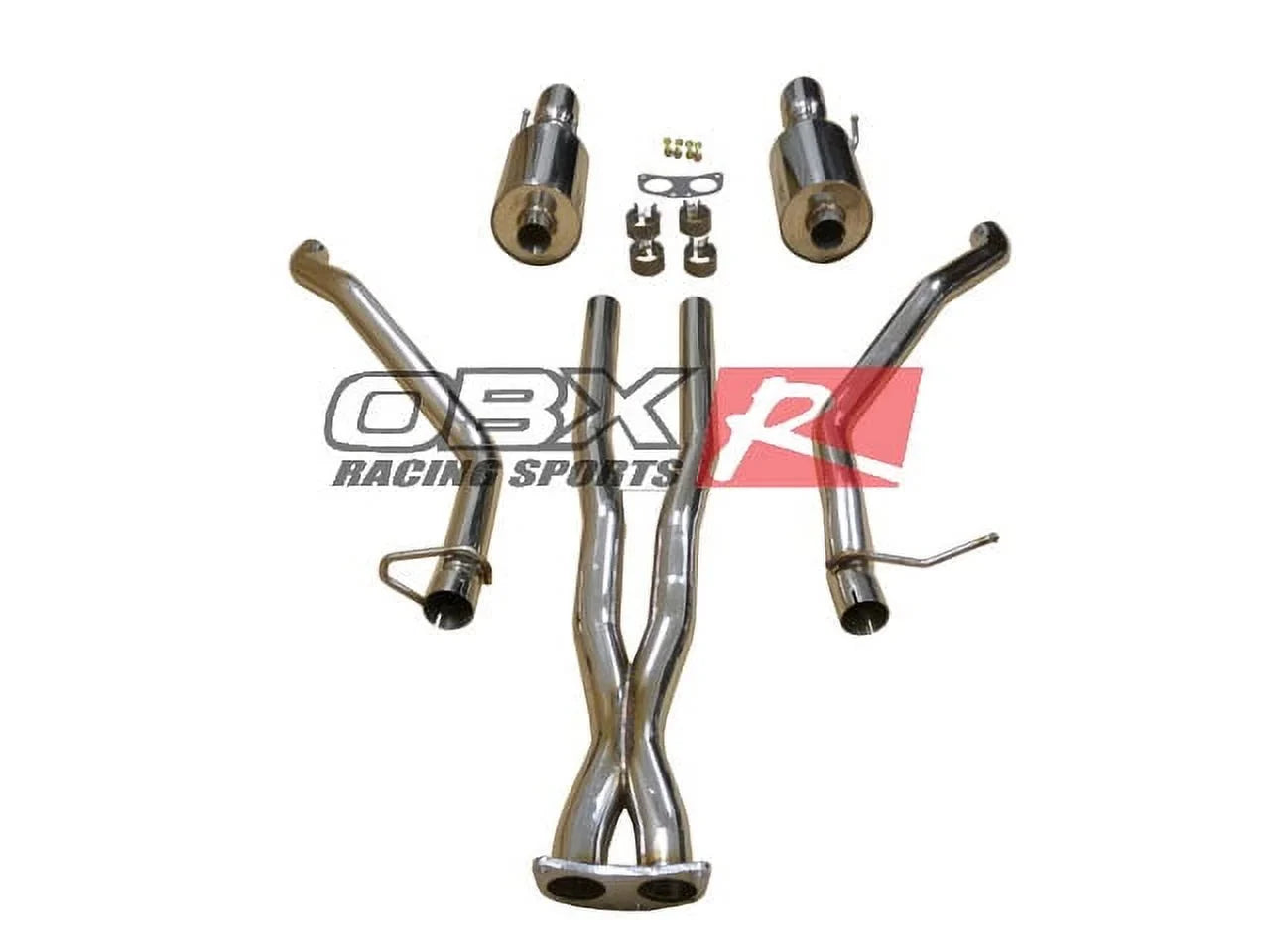 Stainless Catback Exhaust For 05 to 06 Pontiac  6.0L By -