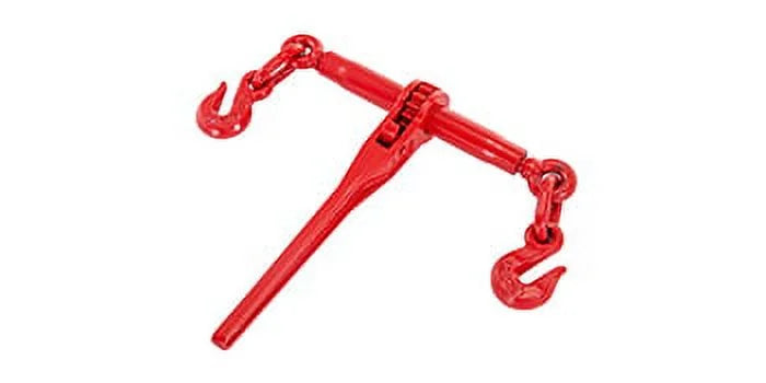 Chain Binder Ratchet Load Binder 5/16in-3/8in, 6600lbs for Tie Down, 2pcs