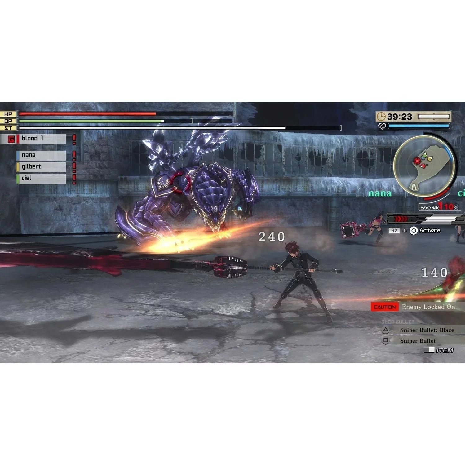 God Eater 2 Rage Burst, Bandai/Namco, PlayStation 4, 722674120098