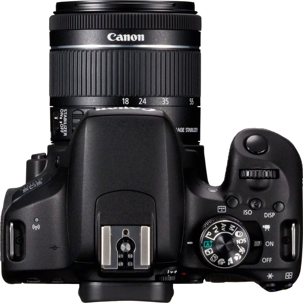 Canon  800D (Rebel T7i) 18-55mm   Lens  Bundle  SanDisk 32gb  Card + 3PC Filter Kit