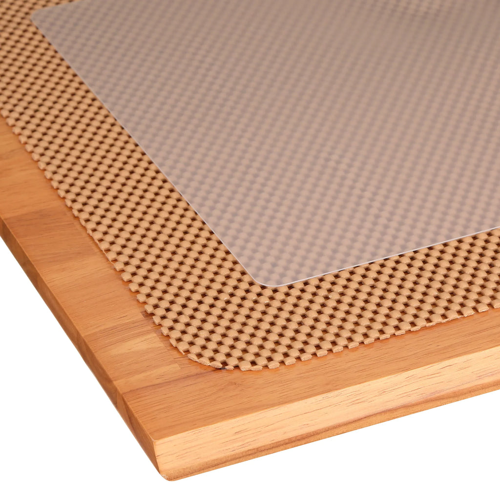 Camco Oak Accents Universal Silent Top, 19-1/2"L x 17"W x 3/4"H