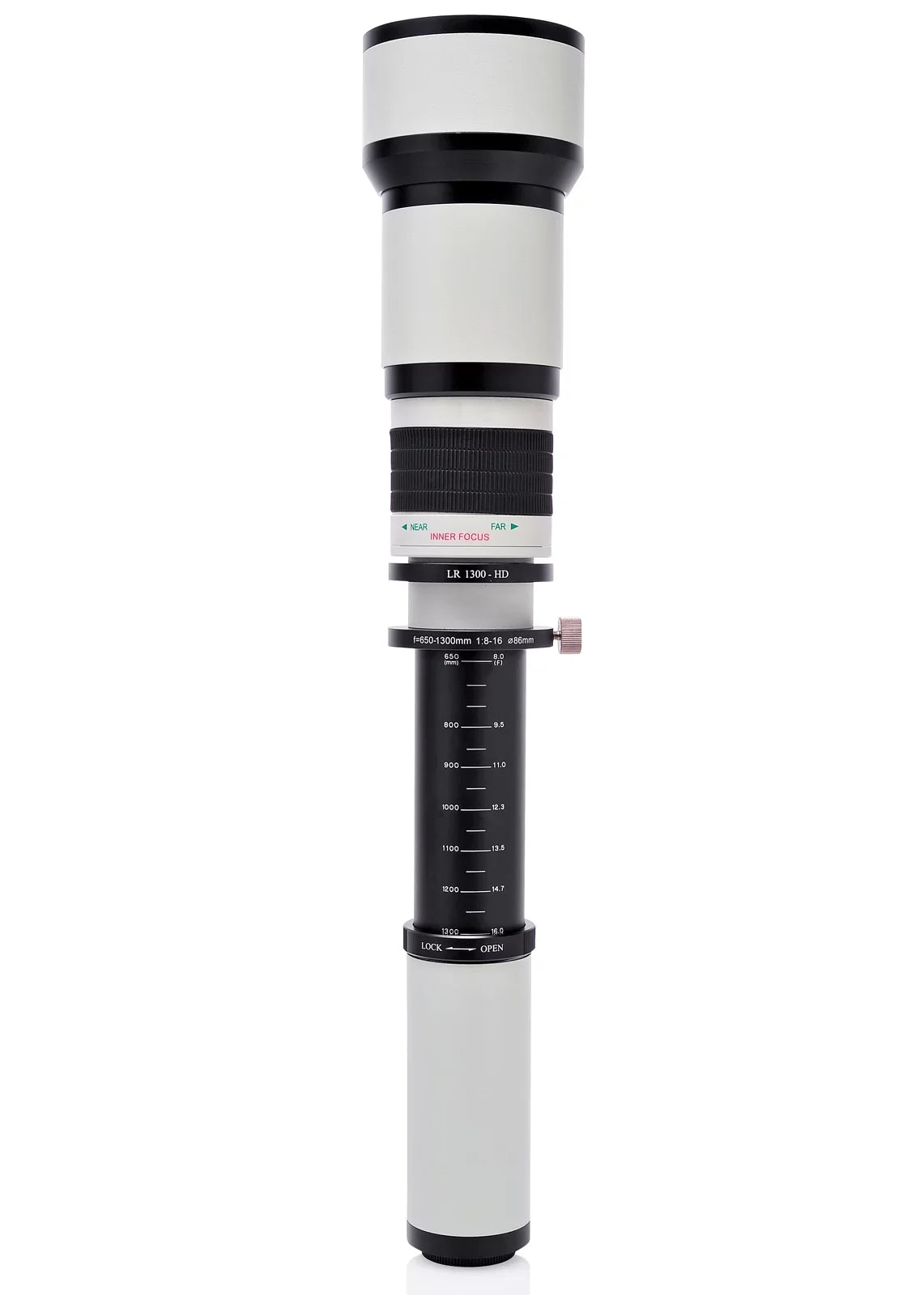 Opteka 650-1300mm (with 2x- 1300-2600mm) f/8 Manual Telephoto Lens +  for Sony Alpha A99 , A99, A77, A68, A65, A58, A57, A55, A37, A35, A33, A900, A700, A580, A560, A550, A390 Digital  Cameras