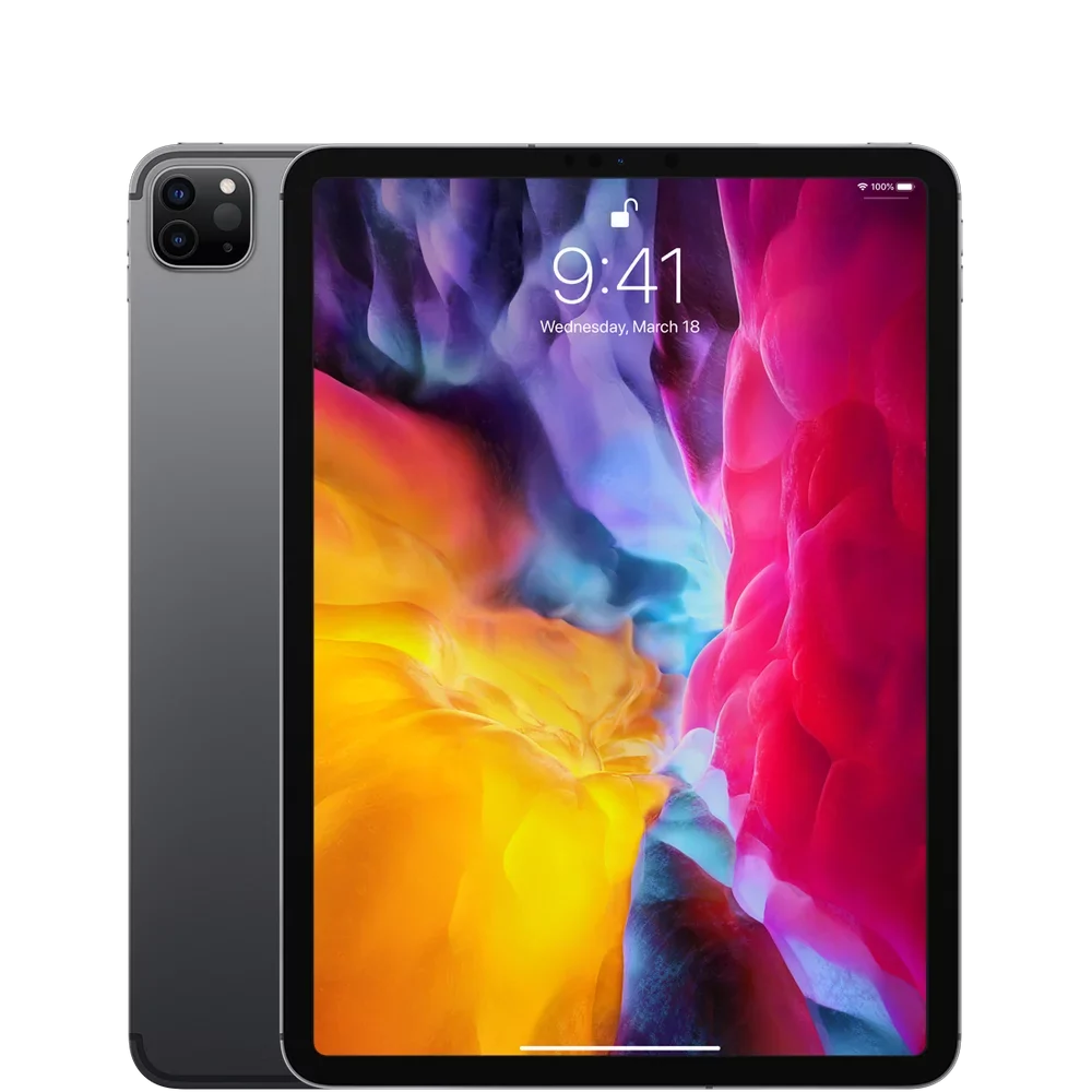 Restored Apple 11" iPad Pro Wi-Fi - 2nd Generation 128GB (Refurbished)
