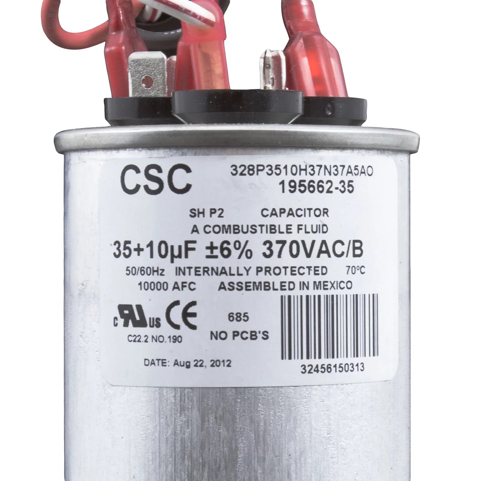 Century A.O. Smith 56Y Thru-Bolt 4.0 or 0.50  Waterway Replacement Pump Motor, 12.0/4.4A 230V B2235