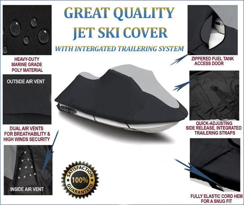 '-      Cover Compatible for Yamaha  2011-2014 Jet Ski  Watercraft Cover