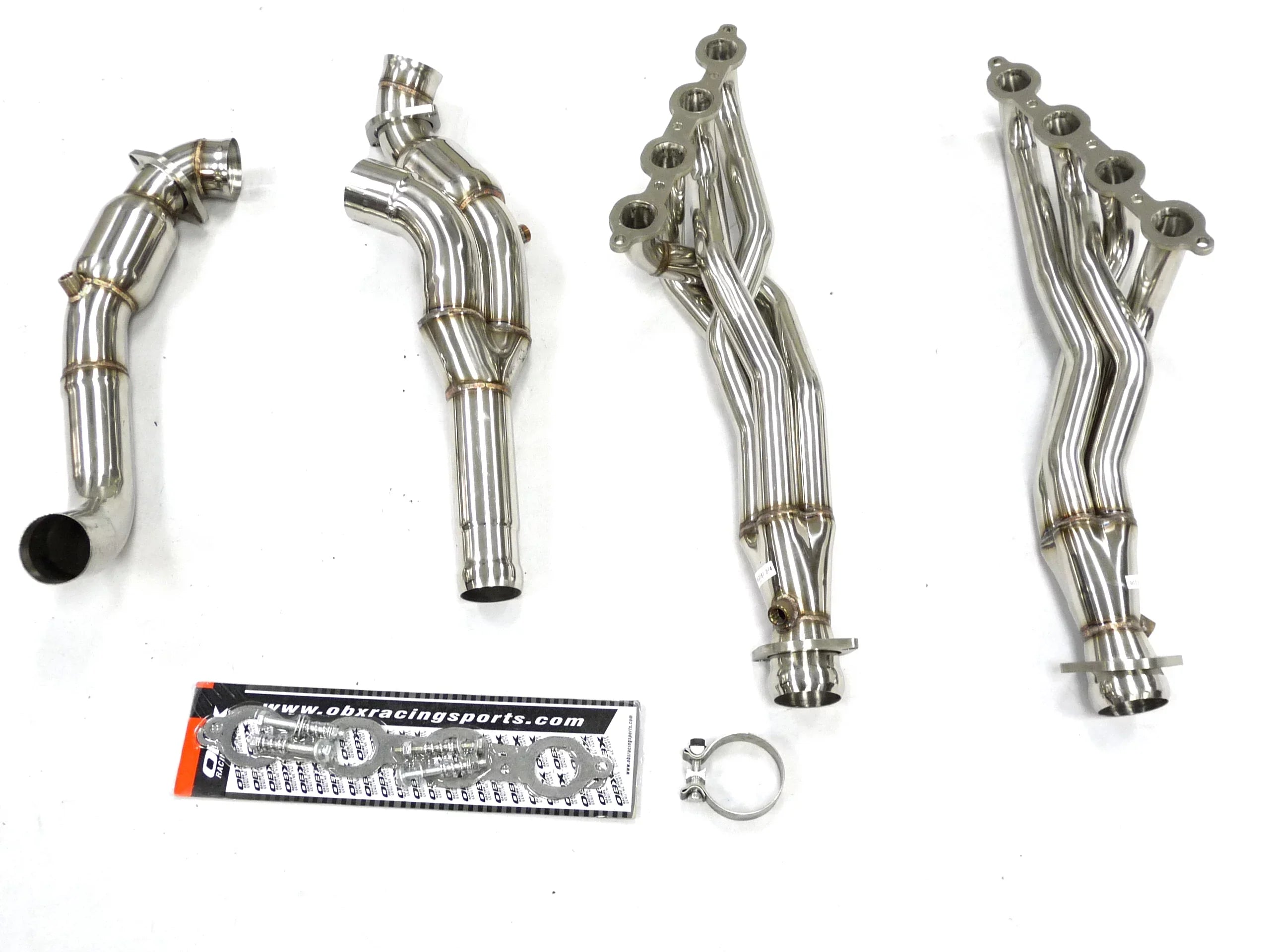 Catted Header Fits For 2014+  Chevy Silverado/  Sierra 1500 5.3L/6.2L