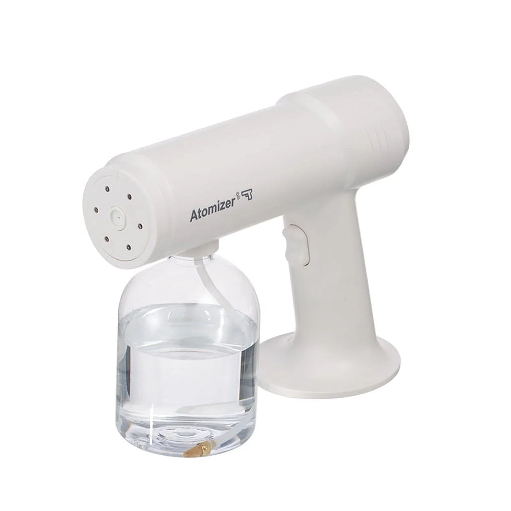 New 500ml Wireless Charging Nano Atomization Disinfection Spray Sprayer Sanitizer Machine Ce Household Portable Sprayer Machine Blue Light Steam Spray Disinfection Large Capacity Wide Range of Uses