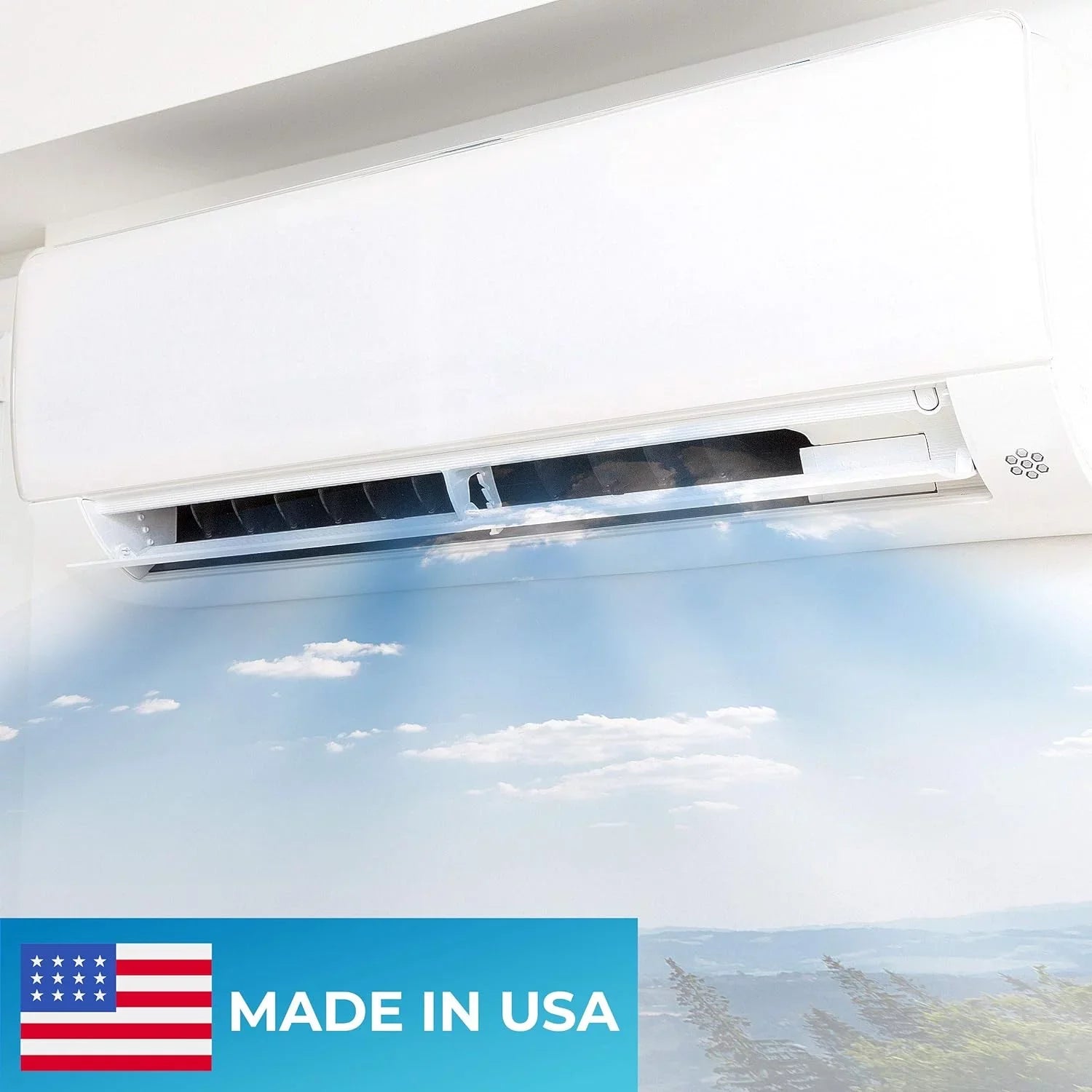 12X12X1  8 Pleated Air Filters - Made In (6 Pack)
