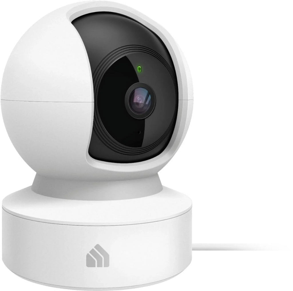 Open Box -Link Kasa Spot Pan Tilt Indoor 1080p Wi-Fi Wireless Camera KC115 -Black/White