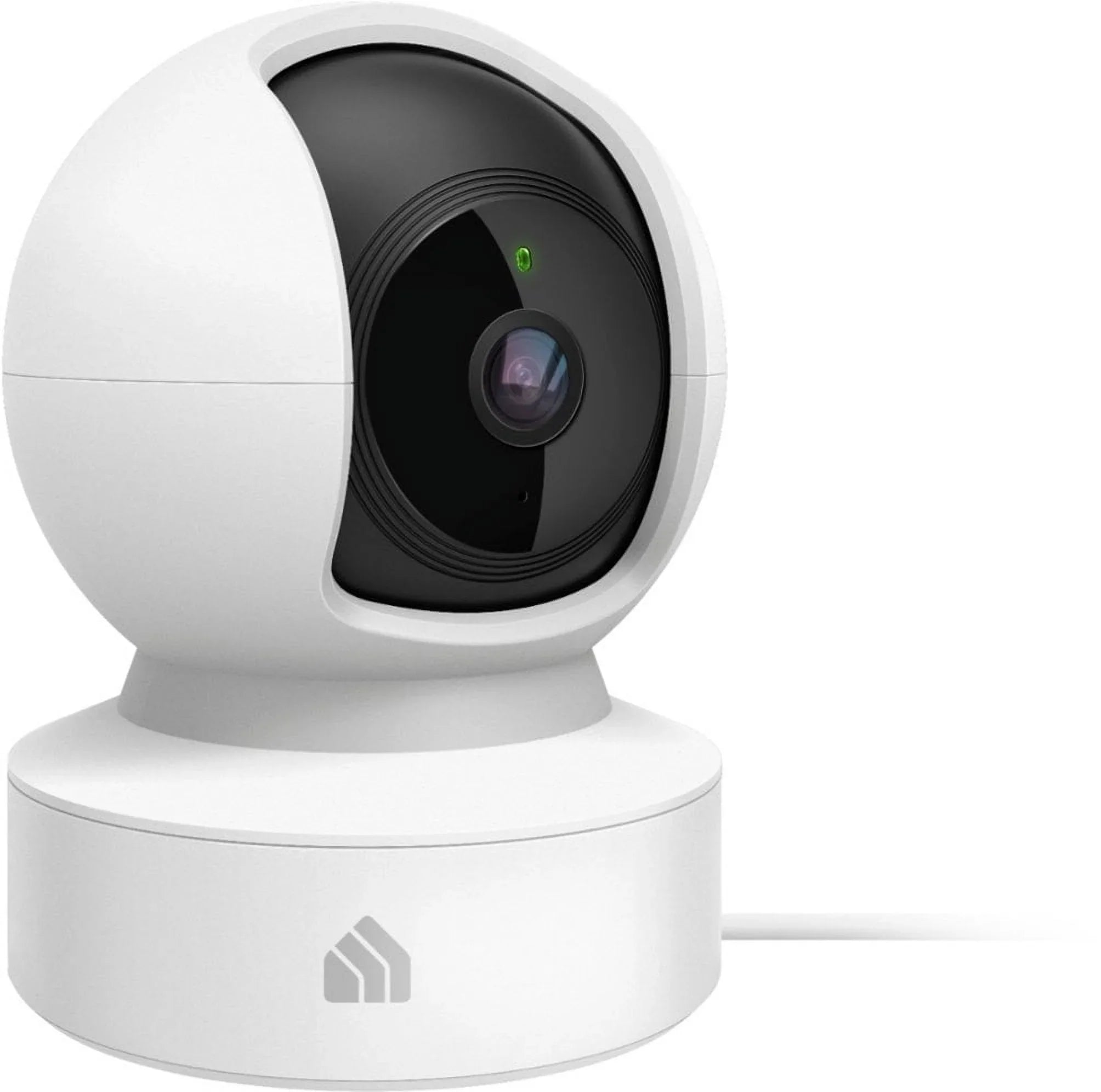 Open Box -Link Kasa Spot Pan Tilt Indoor 1080p Wi-Fi Wireless Camera KC115 -Black/White