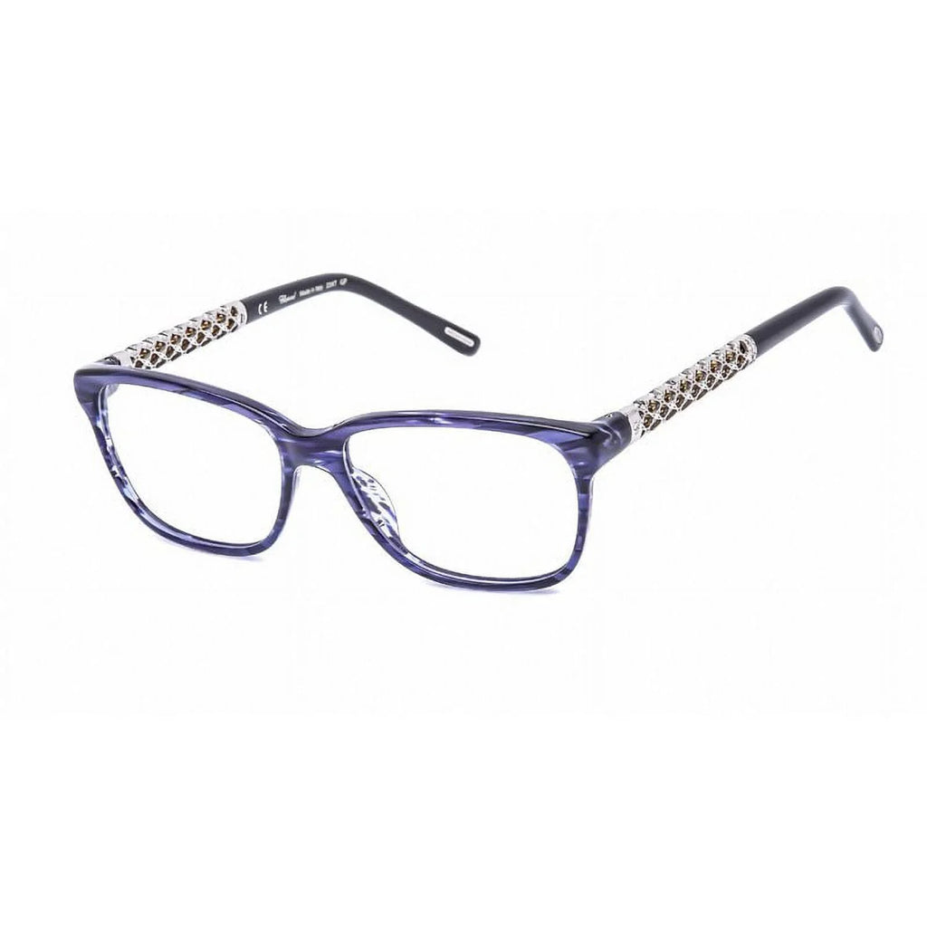 Chopard VCH181S Eyeglasses Blue Stripe 6Wry