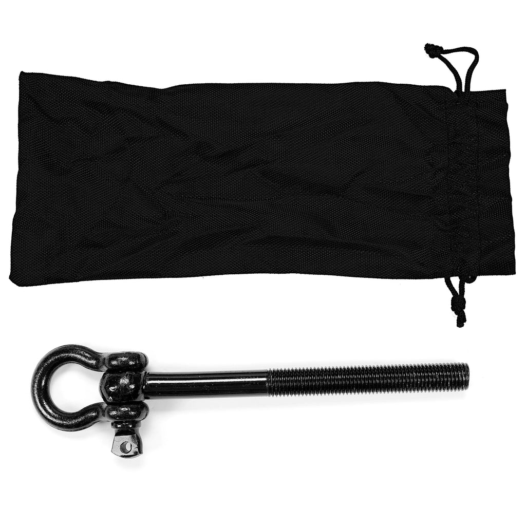 Kojem Steel Tow Hook Trailer Hitch Front Or Rear Trunk Hook for 2014-2023 Chevy Corvette C7 C8  Z06 ZR1 Replaces 15234068 Black