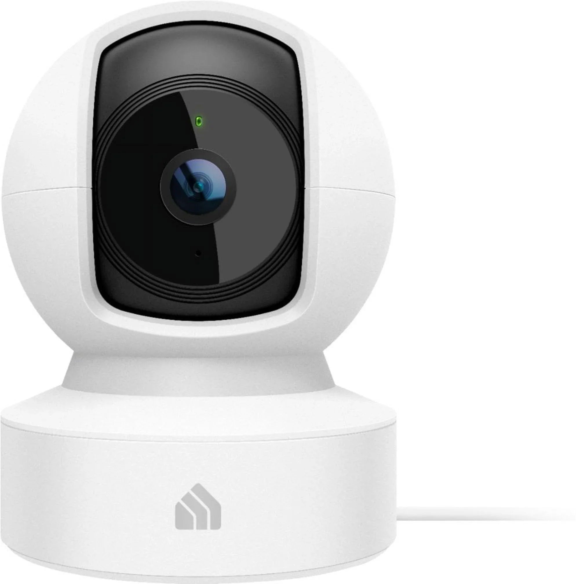 Open Box -Link Kasa Spot Pan Tilt Indoor 1080p Wi-Fi Wireless Camera KC115 -Black/White