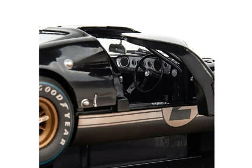 1966 Ford -40   #2 After Race (Dirty Version, Black - Shelby Collectibles SC431BK - 1/18 scale Diecast Model Toy Car