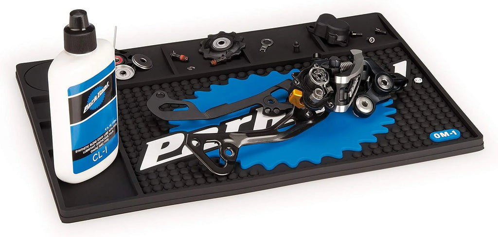 Park Tool -1 Bench Mat with Small pockets and dividers Durable  Rubber