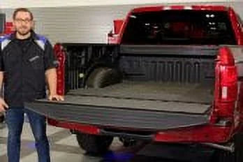 BedRug by RealTruck Tailgate Mat Compatible with 2015 - 2022 Chevrolet Colorado /  Canyon , Charcoal Grey, 1 pc. | BMB15TG