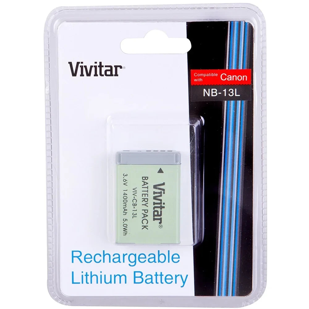 Vivitar - Battery for Canon -13L 1400MAH - --13L