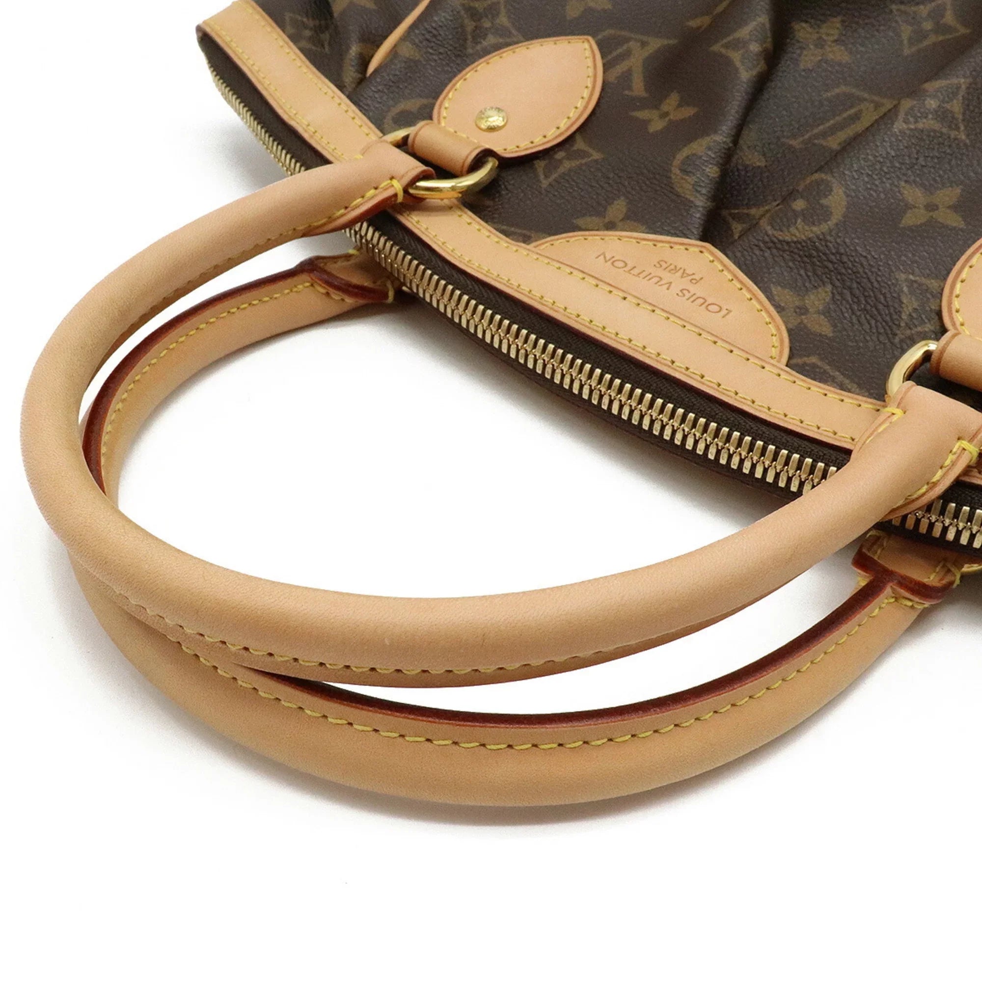 Authenticated Used   Louis Vuitton Monogram Tivoli  Handbag Tote Bag M40143