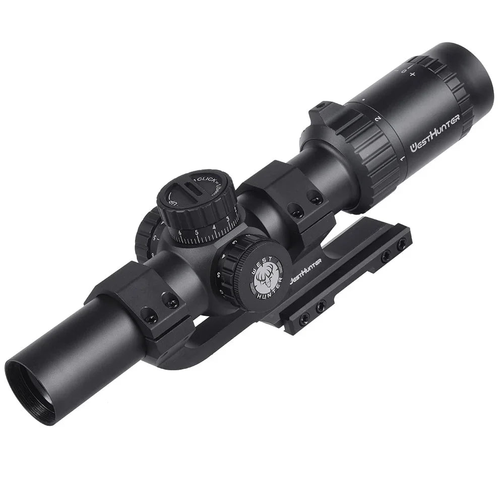 '-S 1-5X24  Compact Scope, Illuminated Reticle Sights, One Piece Mount