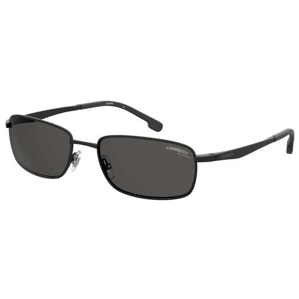 Carrera Polarized Grey Rectangular Men's Sunglasses  8043/S 0003/M9 56