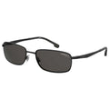 Carrera Polarized Grey Rectangular Men's Sunglasses  8043/S 0003/M9 56