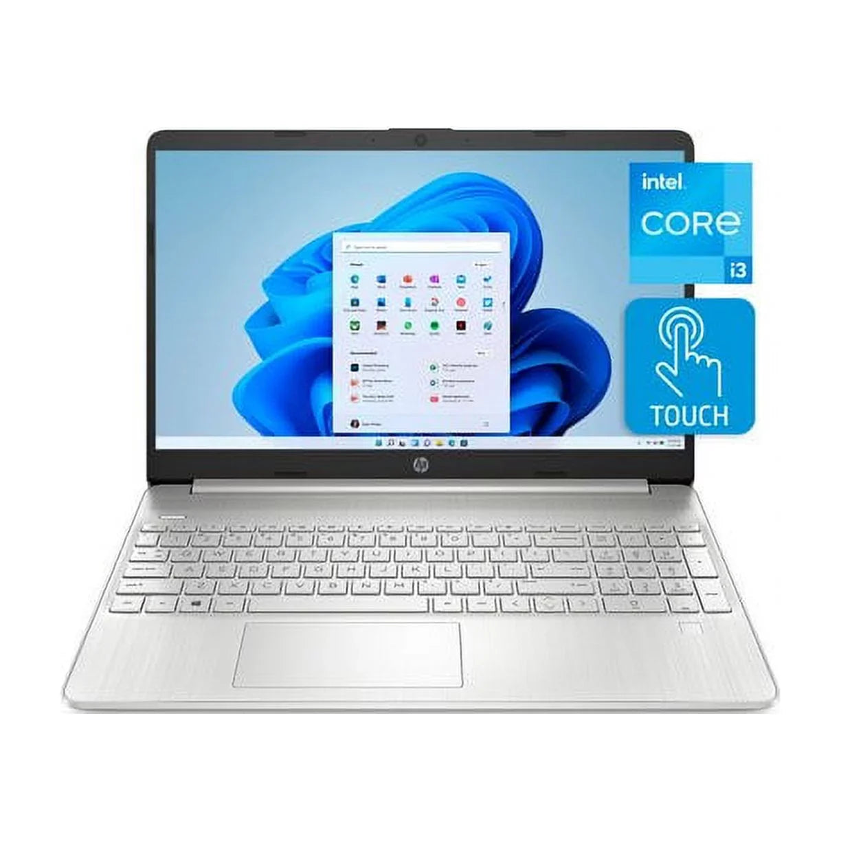 15.6"  Touchscreen Business Laptop, 11th Gen Intel Core i3-1115G4 Processor, Windows 10 Pro, 12GB , 512GB , , Wi-Fi 5, Bluetooth, Fingerprint Reader, Silver
