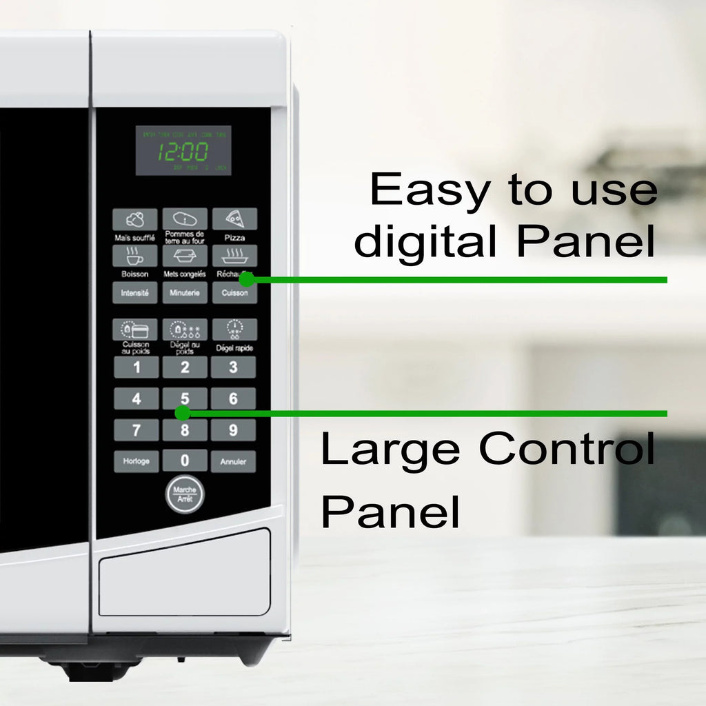 New 0.7 Cu. ft. Countertop Microwave - White
