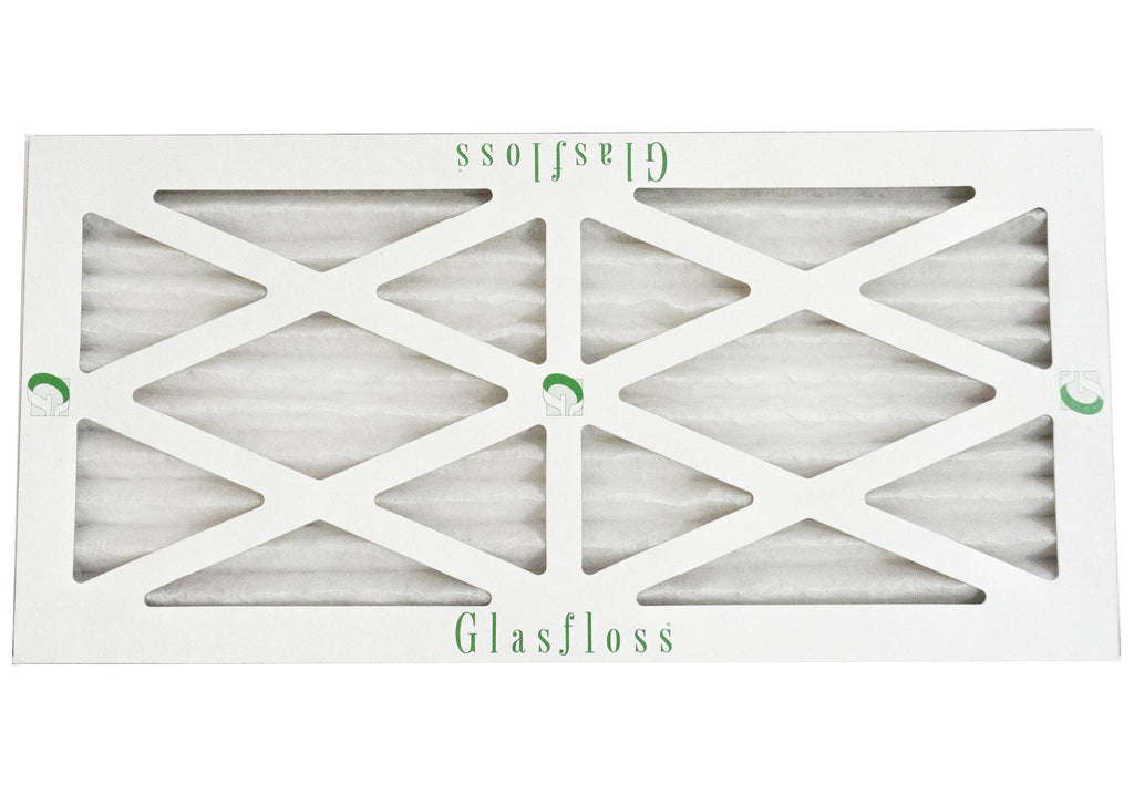 Glasfloss 13x20x1 -  10 -Qty:4 - Furnace Air Filter - Made in  (Actual Size: 12.5 x 19.5x7/8 inch)