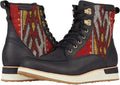 Merrell Women's Roam Lace-Up Boot Moc Toe Black 6.5 M