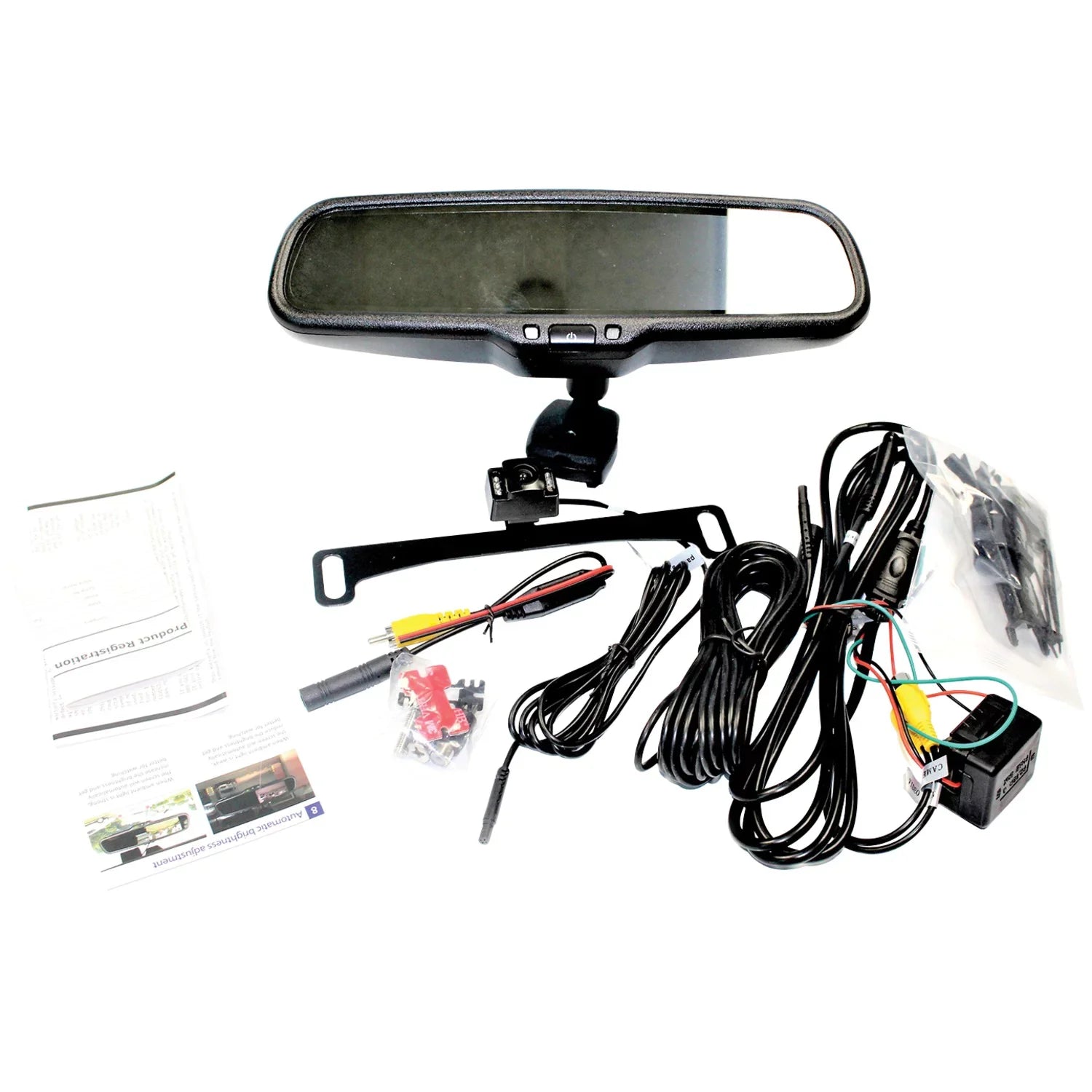 Vision VTC1743M 4.3" Rearview Mirror Monitor and  Camera Kit