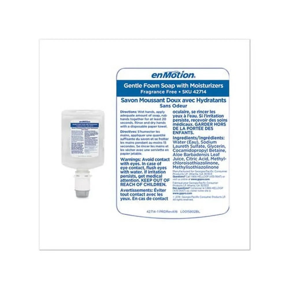 enMotion Automated Touchless Soap Refill 1200 mL, Unscented, 2/Carton