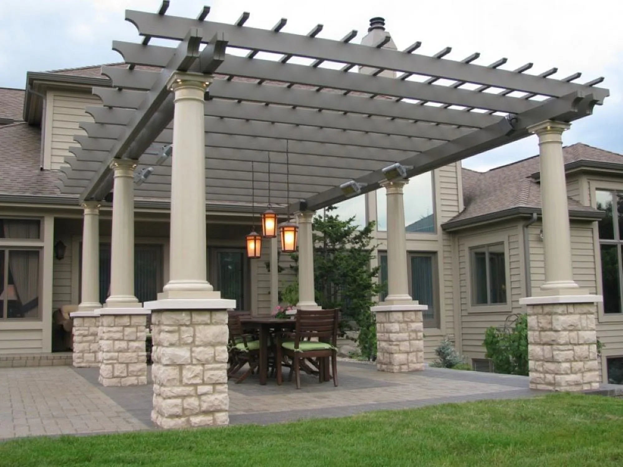 SALPHA20240L1G-Solaira-2000 Watt Radiant Infrared Patio Heater - Alpha Series-240 Voltage