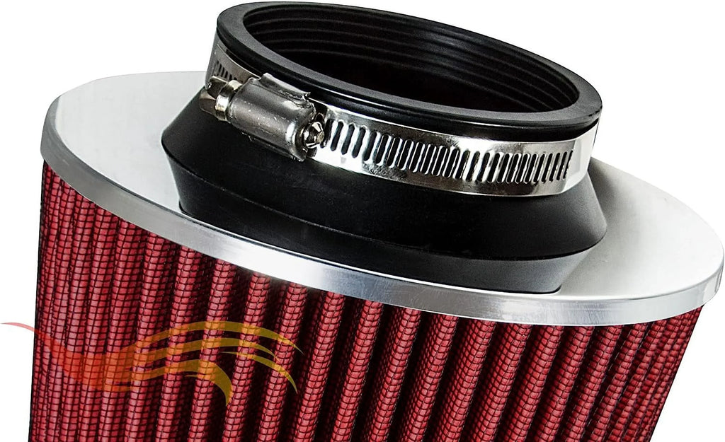 Rtunes Racing Cold Air Intake Kit + Filter Combo  Compatible For 96-05 Chevy S10 / Blazer 4.3L / 96-05  Sonoma/Jimmy 4.3L / 97-00 Isuzu Hombre / 96-01 Oldsmobile Bravada 4.3L