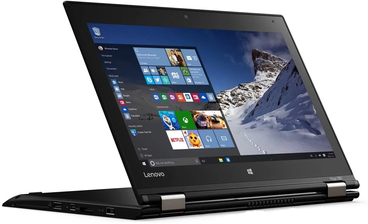 Pre-Owned Lenovo Thinkpad Yoga 260 12.5" Laptop Core i5 2.30GHz 8GB 256GB  W10P Touch(Refurbished - Good)