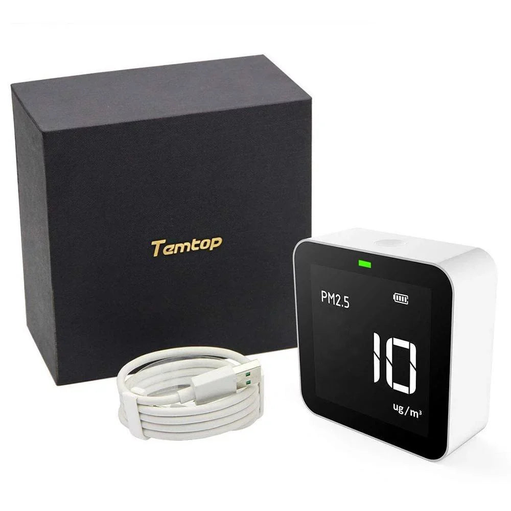 Temtop M10 Real-Time Indoor Air Quality Monitor for PM2.5    Tester