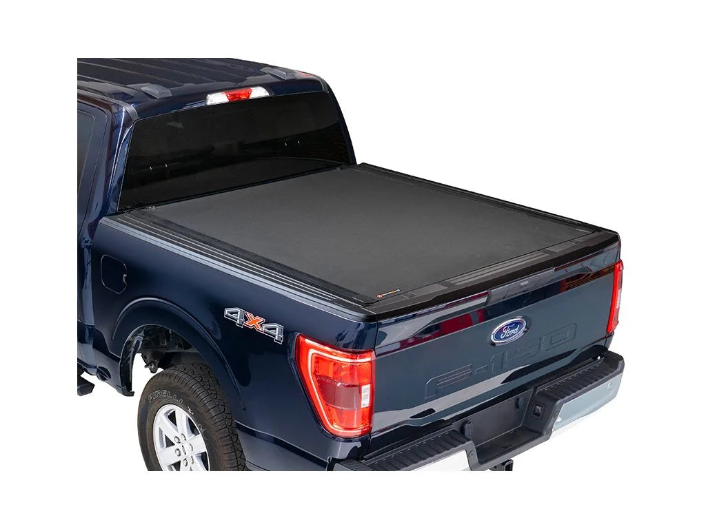 by RealTruck Revolver X4s Hard Rolling Truck Bed Tonneau Cover | 80338 | Compatible with 2021 - 2023 Ford F-150 8' 2" Bed (97.6")