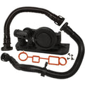 For A3 A4 Eos  Jetta Passat   Crankcase Vent Valve and Hoses Set Kit Fits select: 2007   , 2008   /