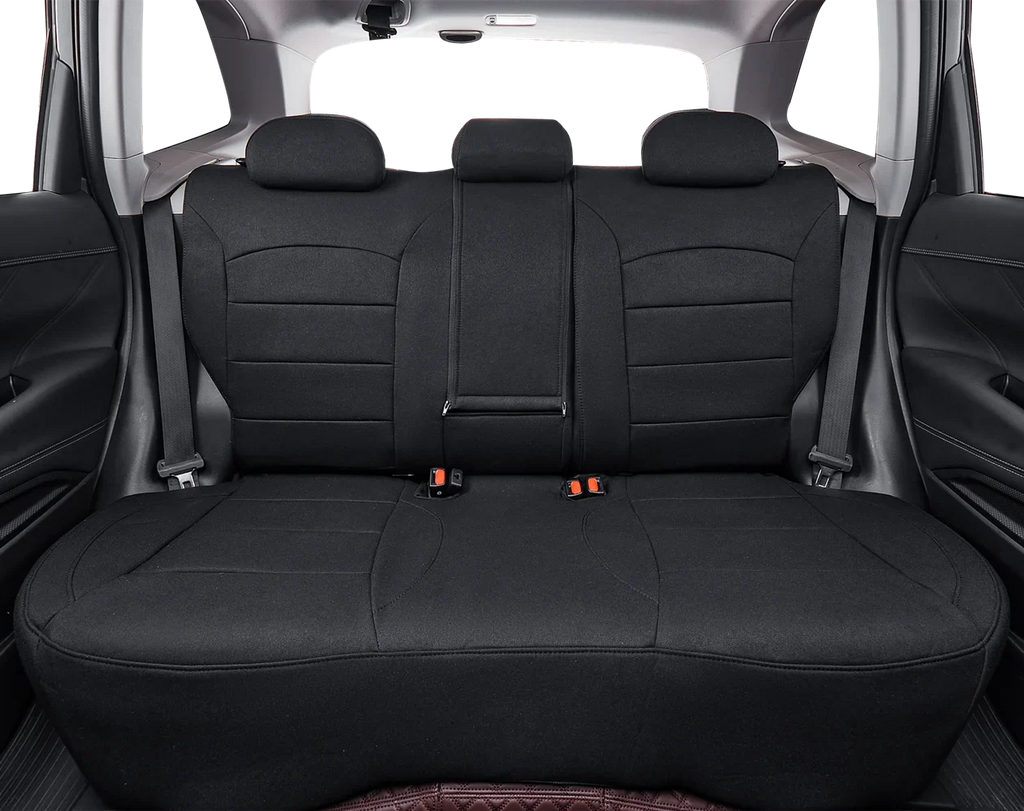 Coverdream Custom Fit  Car Seat Covers for Hyundai  2018 2019 2020 2021 2022 2023 - Polyester (Black,Full Set)