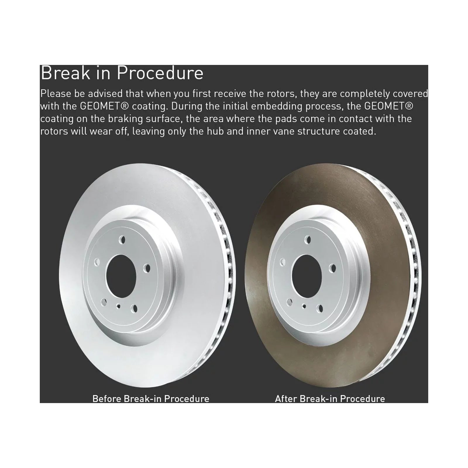 R1 Concepts Wdwh2 59054 R1 Concepts Brake Rotor Carbon Coated With Ceramic Pads Fits select: 2002-2003