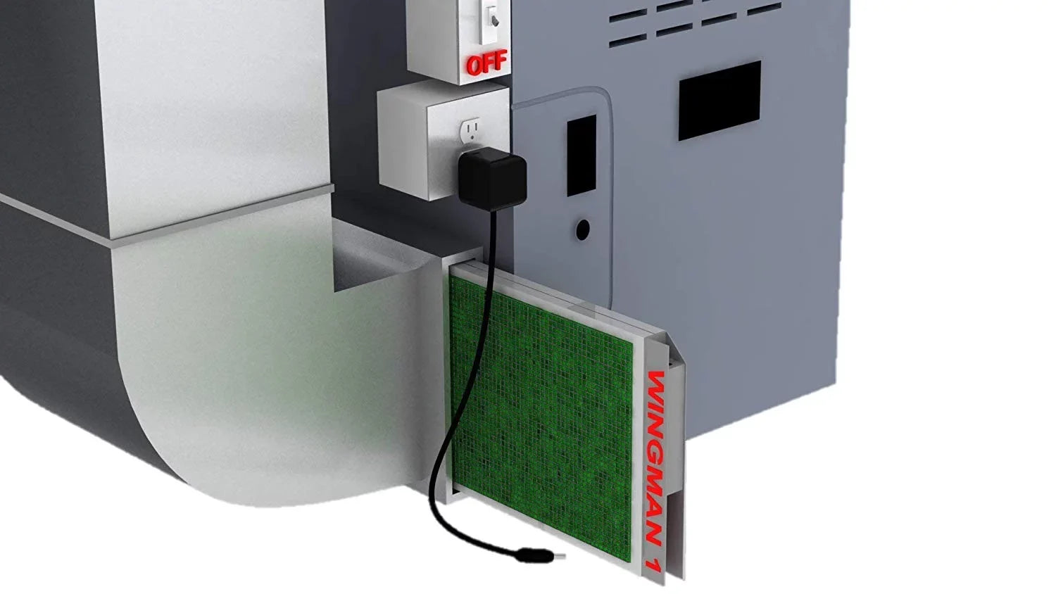 14x25x1 Electronic Air Filter Including Year Supply of Replacement Pads - Homeowner Installed- Simply Replace Your Current  Furnace Air Filter and   !