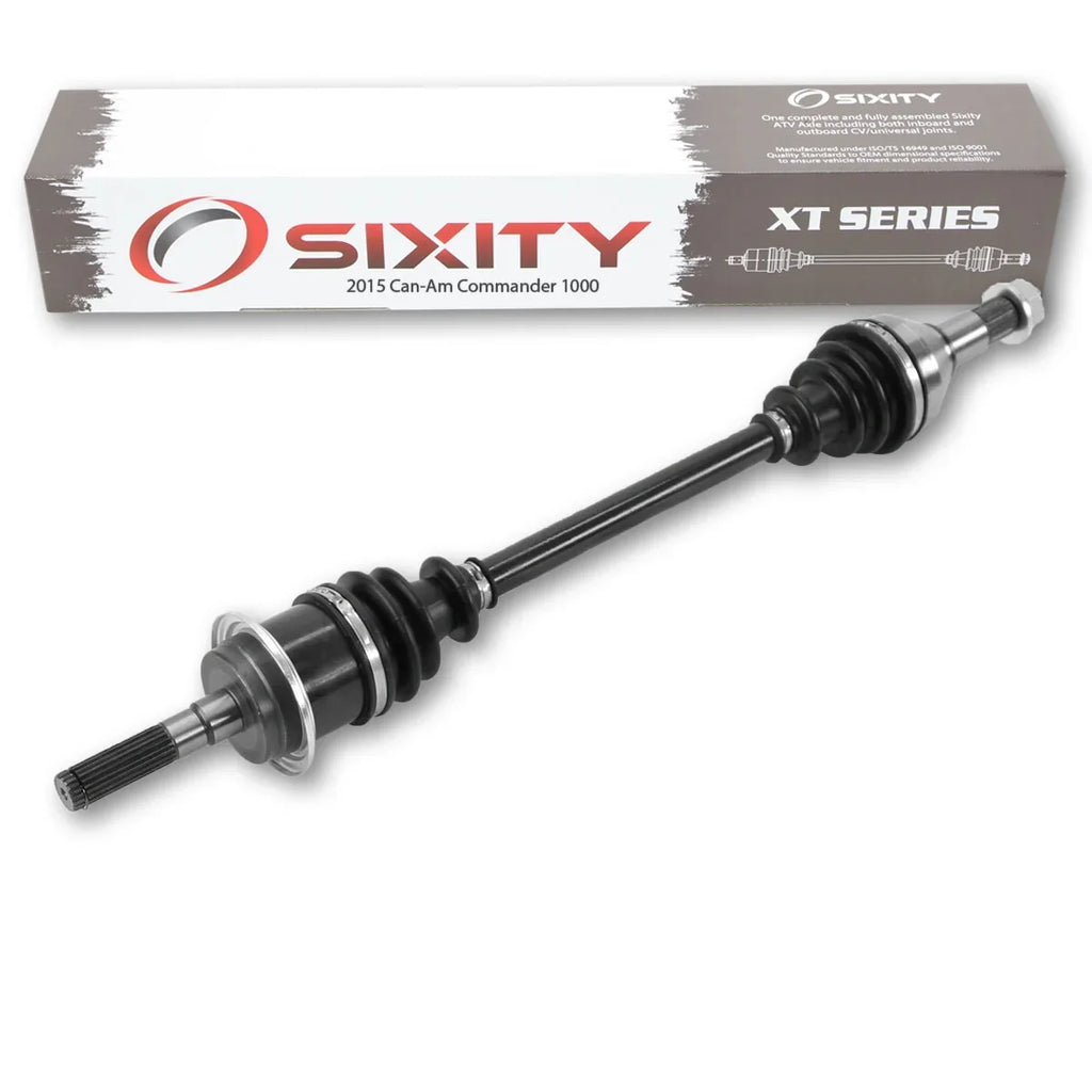 Sixity  Front Right Axle compatible with Can-Am Commander 1000 2015 -  1000   4X4