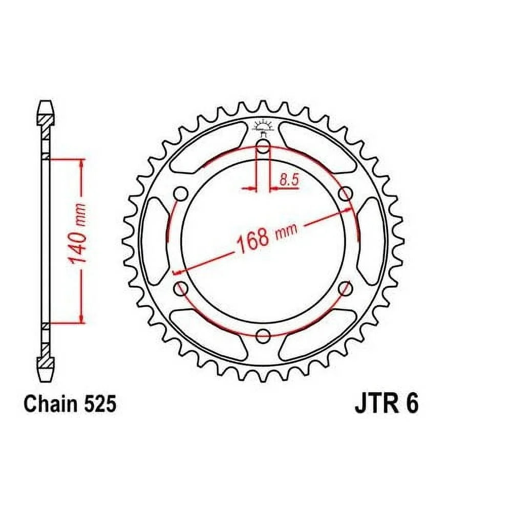 Front & Rear Sprocket Kit for Street  F800  2008-2013