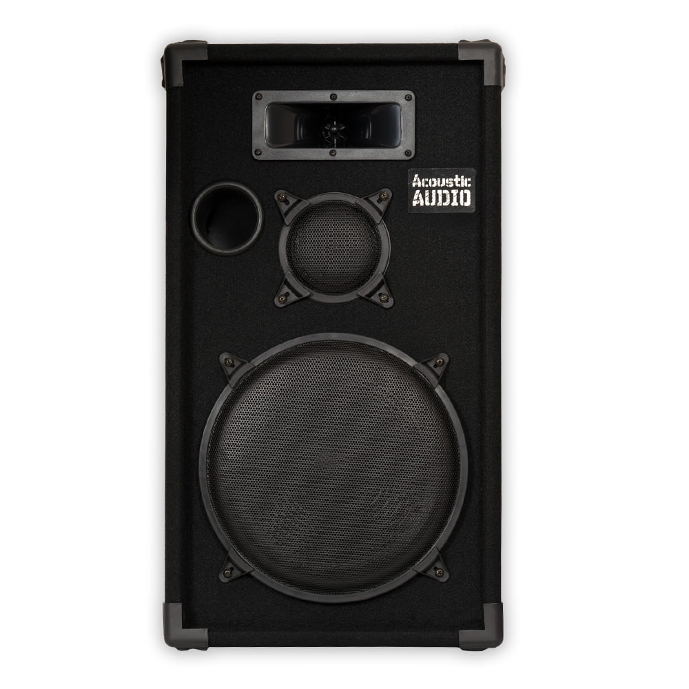 Acoustic Audio CR12 Passive 12"  Speaker 3-Way  Karaoke Band Home Monitor