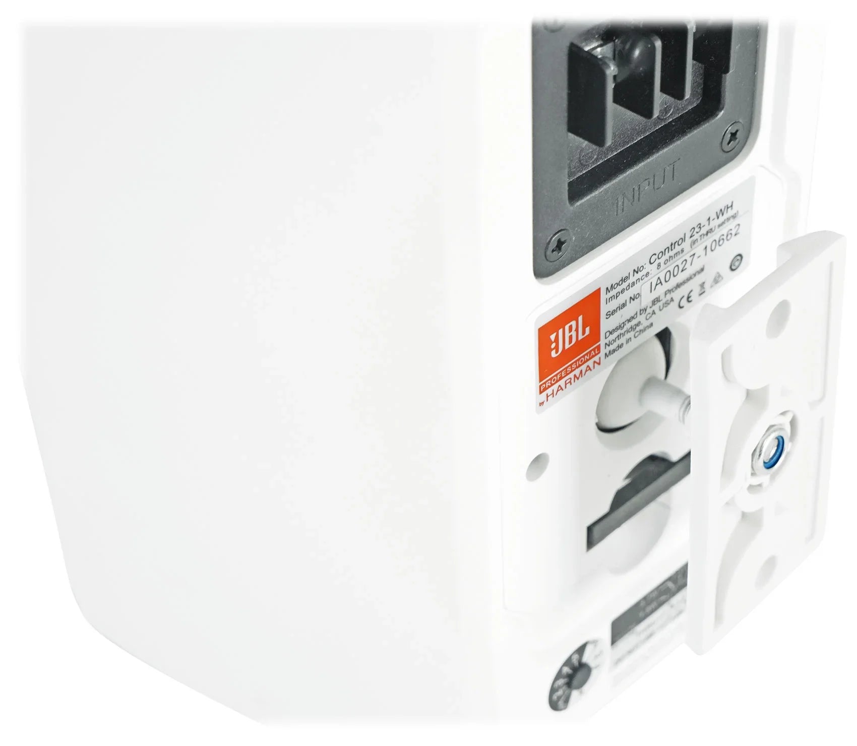 (10)  Control 23-1 White 3" Indoor/Outdoor 70v Commercial Wall Speakers + Amp