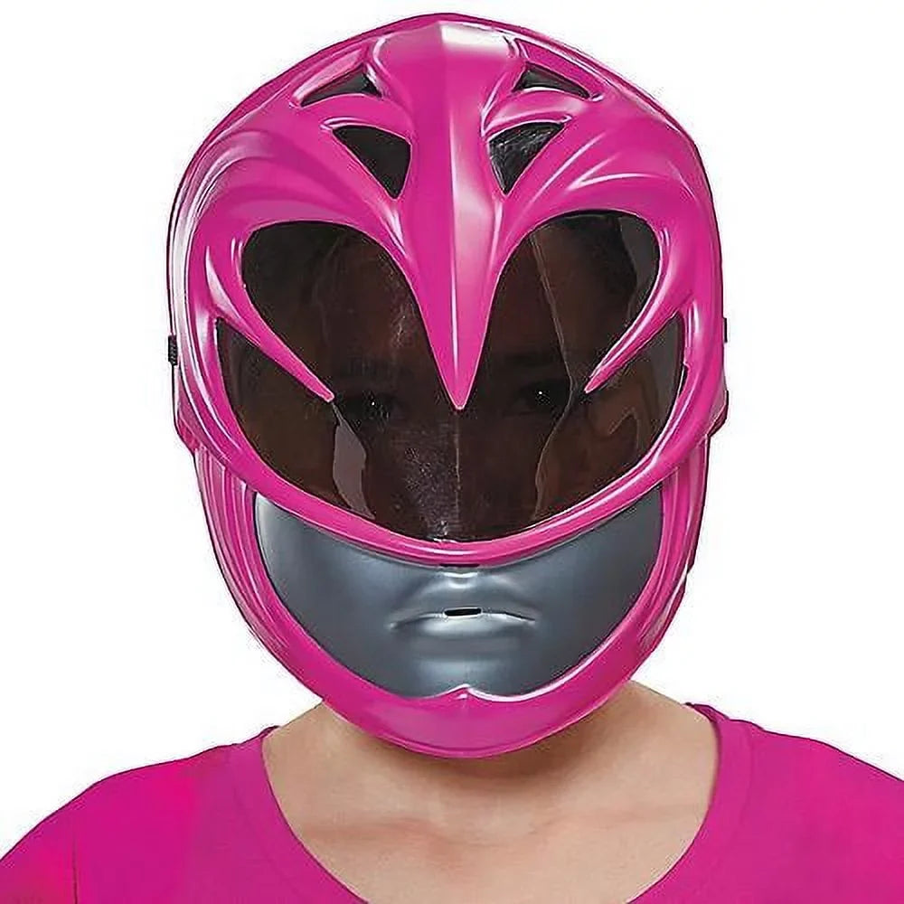 Morris Costumes Child's Pink Ranger Vacuform Mask - Power Rangers Movie 2017