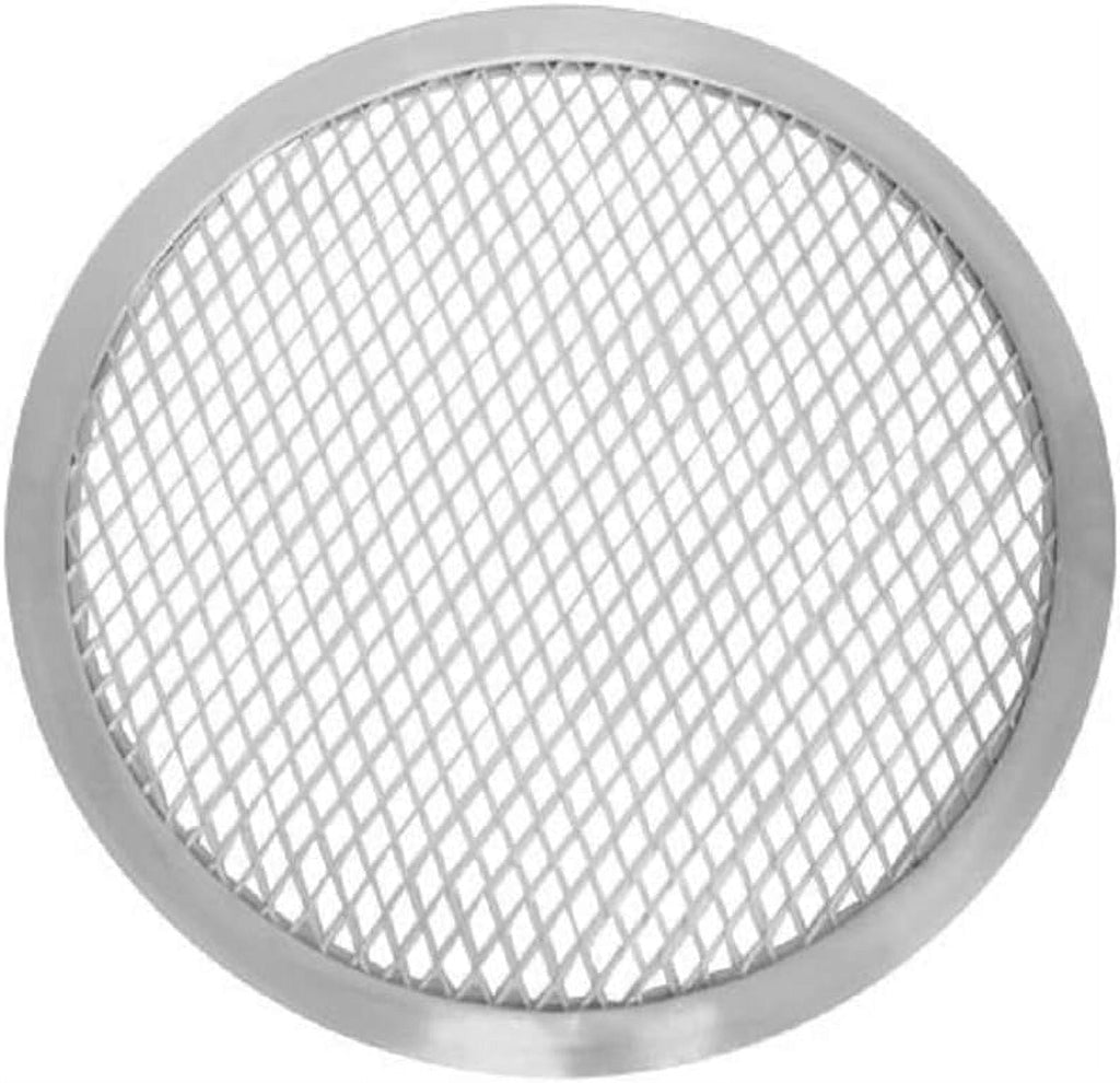 TrueCraftware- Set of 2 Aluminum 9” Pizza Baking Screen Seamless Rim- Bakeware Pizza Screen Round Pizza Pan Tray Round Baking Tray for Home Kitchen Pizzeria & Restaurants