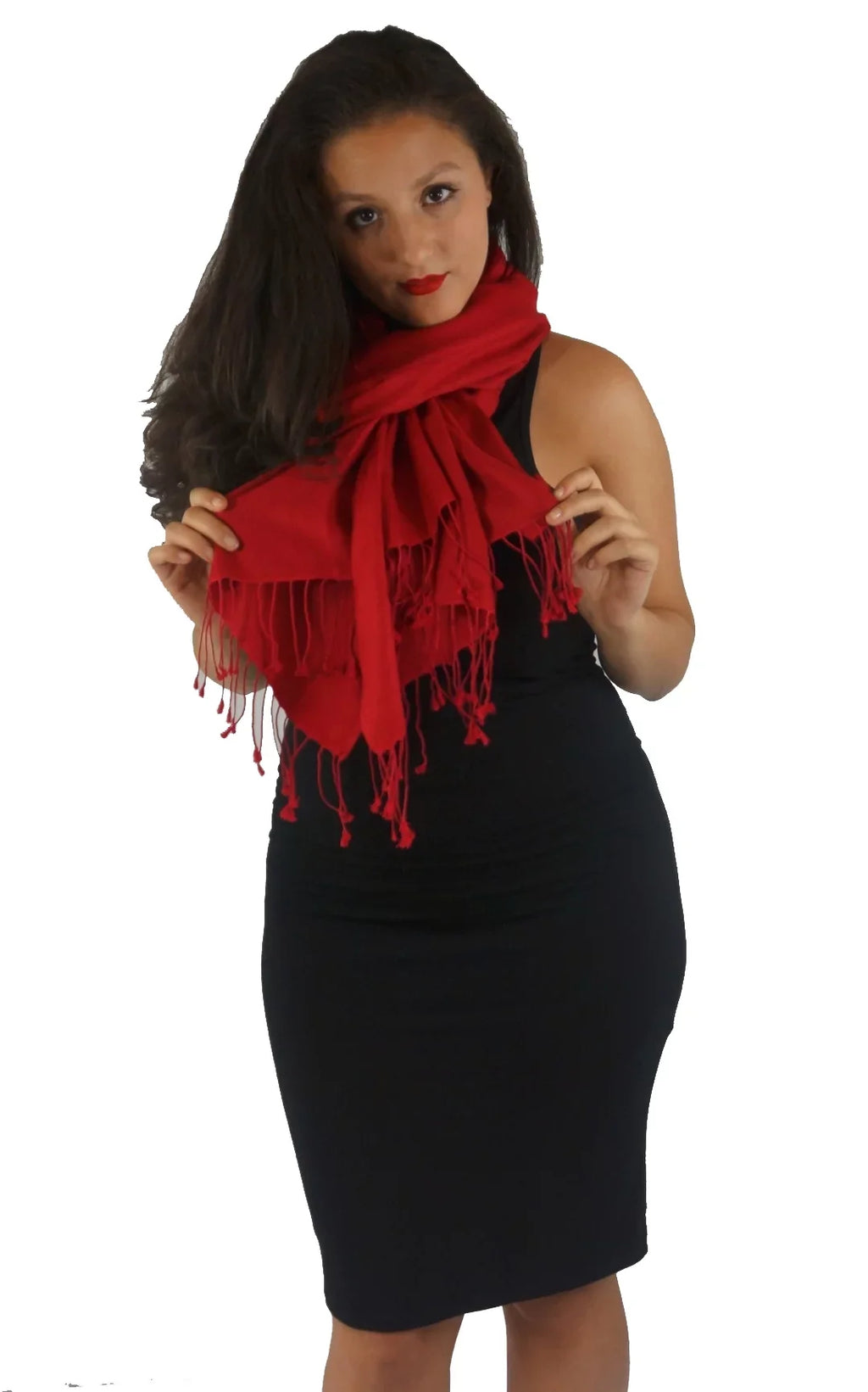 Shawl/Shawls/Scarf/Scarves/Wrap/Stole/Muffler/Cape/Ruana/Blanket/Throw/Pashmina Shawl/Cashmere Scarf/Wool/Silk (Wine Red Regular Shawl)