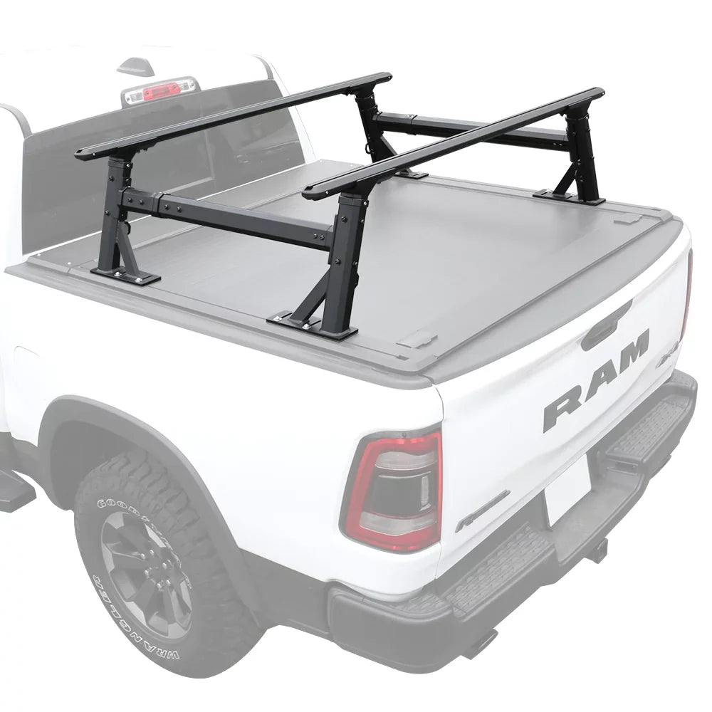 Syneticusa Overhaul  Adjustable Height Heavy Duty Truck Bed Ladder Rack
