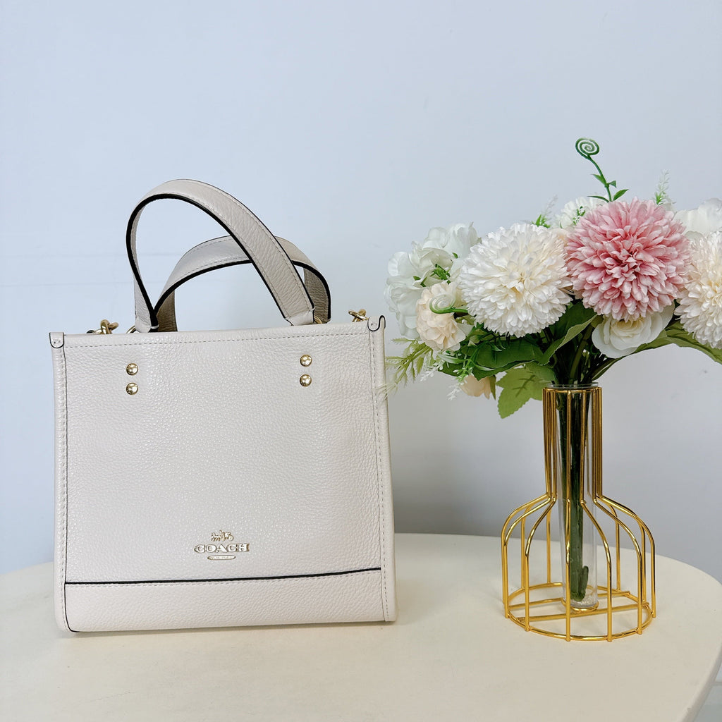 Coach CO971 Dempsey Tote 22  Chalk