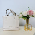 Coach CO971 Dempsey Tote 22  Chalk